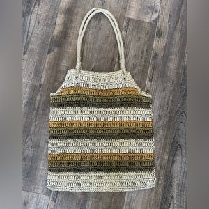 J. Crew Straw Bag